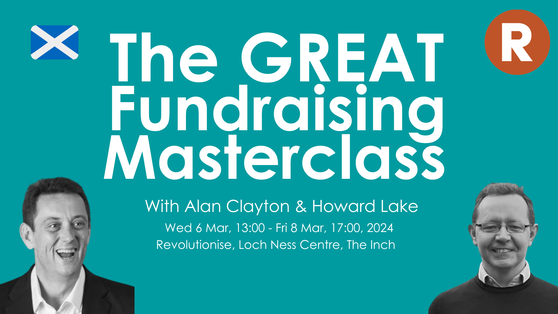 The Great Fundraising Masterclass - with Alan Clayton and Howard Lake