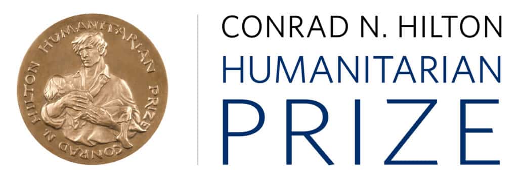 Conrad N Hilton Humanitarian Prize logo