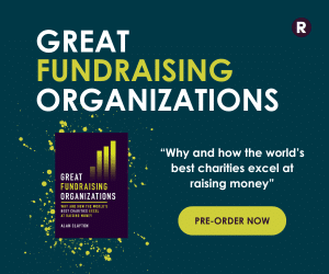 Great Fundraising Organizations, by Alan Clayton. Book cover. Pre-order now.