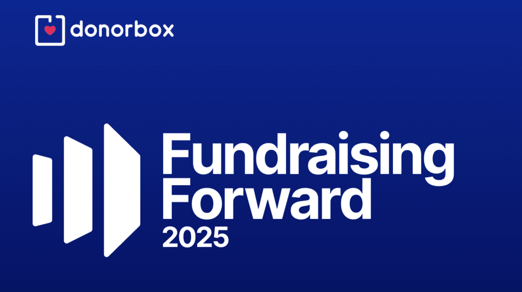 Donorbox Fundraising Forward 2025 conference logo