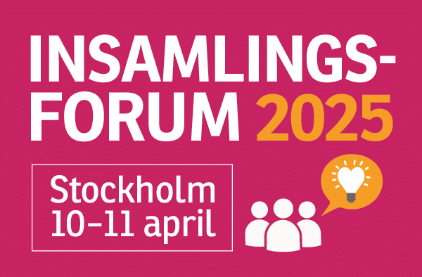 Insamlings-Forum 2025. Stockholm 10-11 April